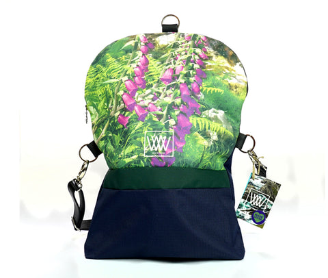 Eco-Suede Backpack – Foxgloves